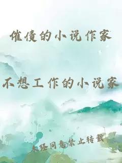 催債的小說(shuō)作家
